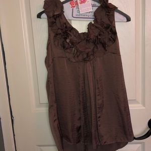 Brown blouse